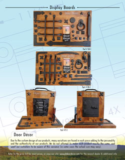 Decorative Hardware Displays